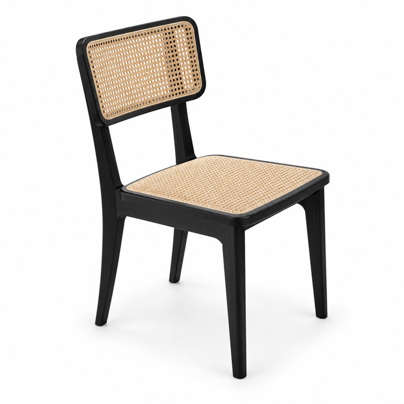 FZ Ash Wood Dining Chair, front product view