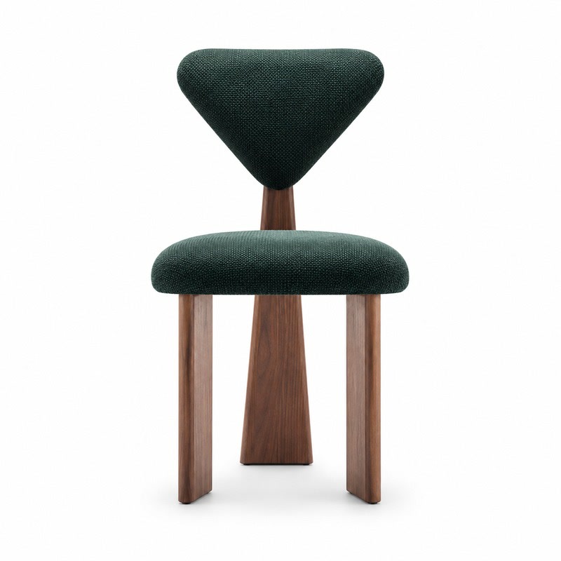 FZ Ash Wood Dining Chair, front product view