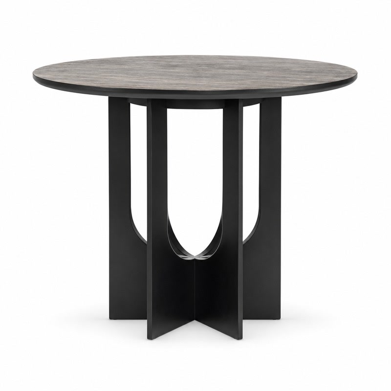 FZ Ash Wood Dining Table, front product view