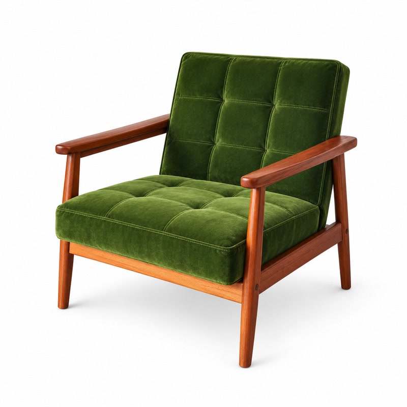 FZ Ash Wood Sofa, front product view