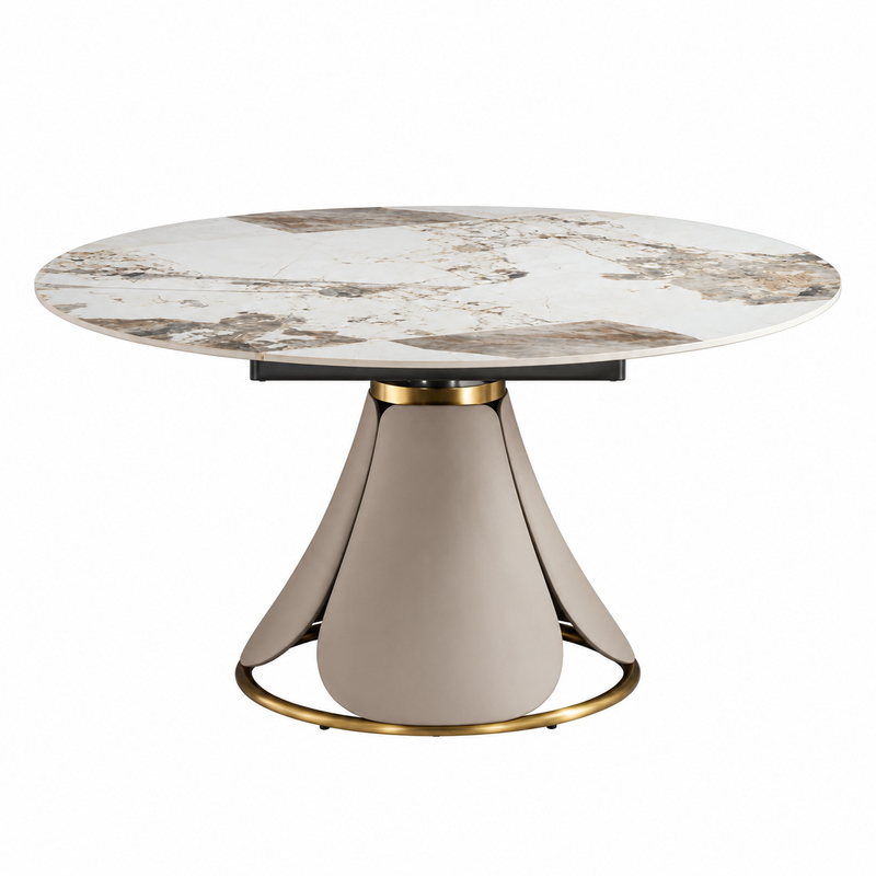 BAKA Dining Table Model 607 — Lotus Base Dining Table 607 Lotus Base front product view