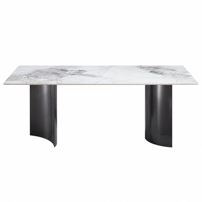 BAKA Dining Table Model 6120 Standard configuration front product view
