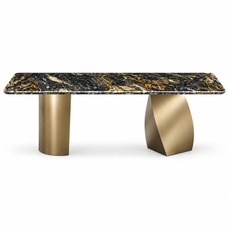 BAKA Dining Table Model 6633 Standard configuration front product view