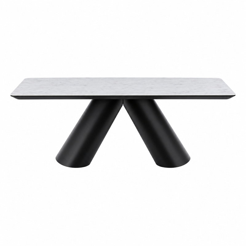 BAKA Dining Table Model 6694 Standard configuration front product view