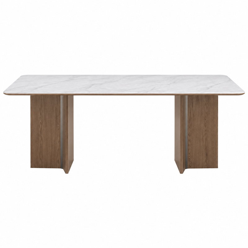 BAKA Dining Table Model 6699 Standard configuration front product view