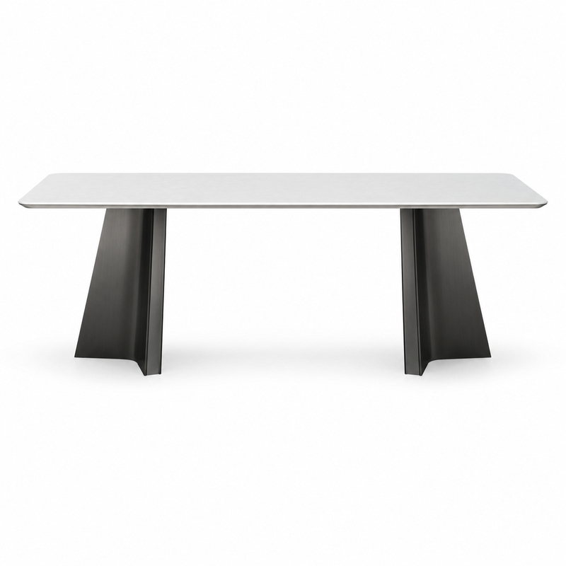 BAKA Dining Table Model 6725 Standard configuration front product view
