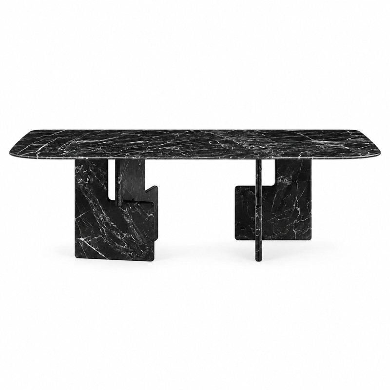 BAKA Dining Table Model 6737 Standard configuration front product view