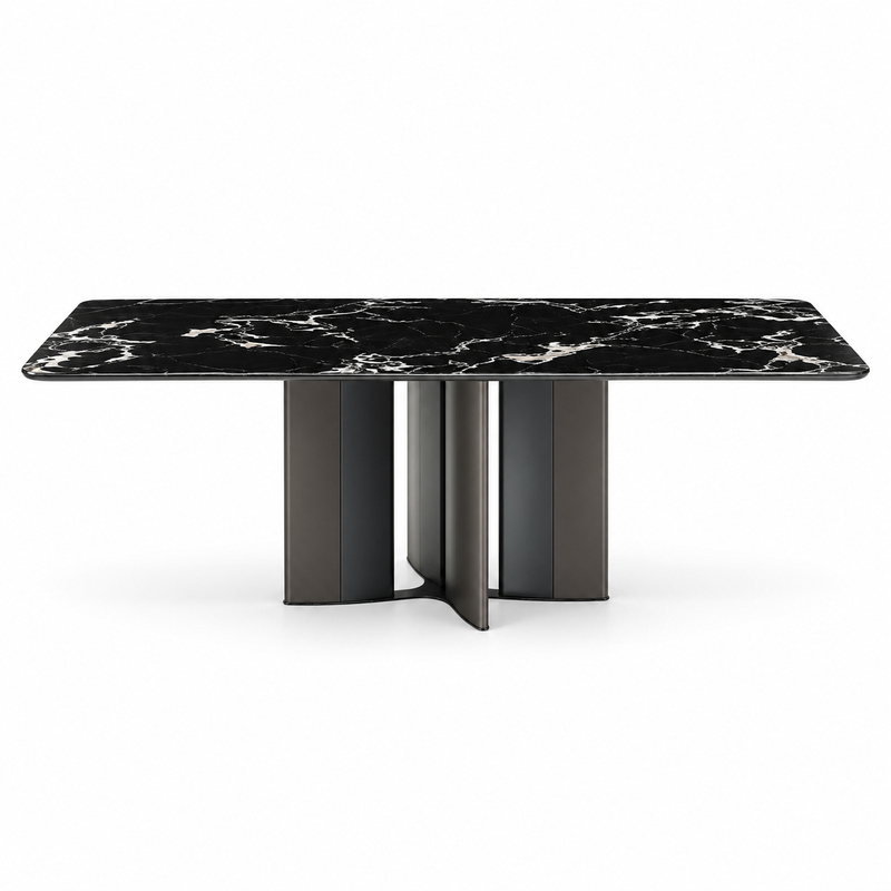 BAKA Dining Table Model 6763 Standard configuration front product view