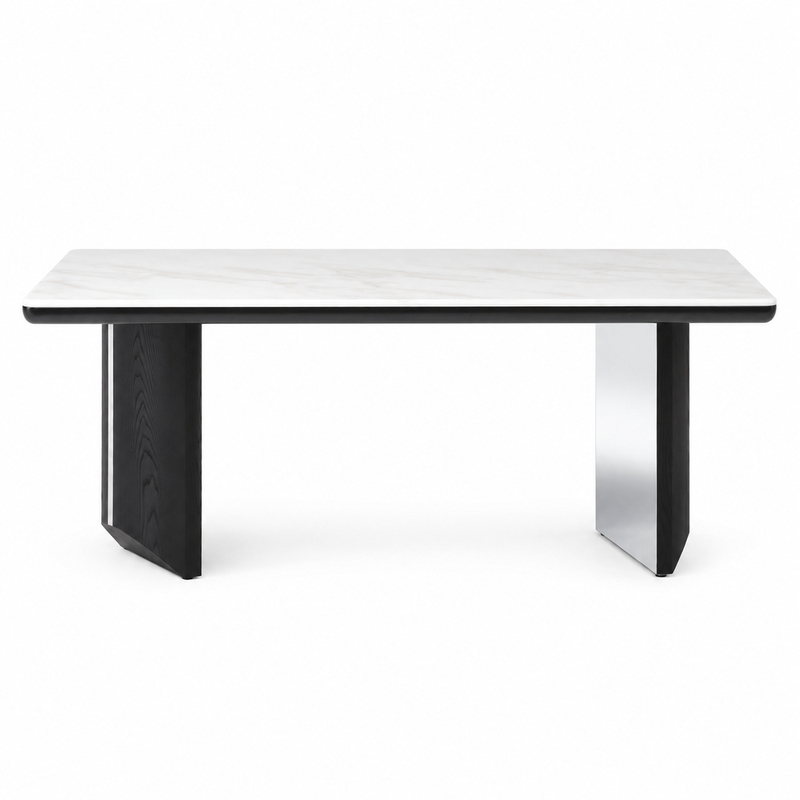 BAKA Dining Table Model 6801 Standard configuration front product view