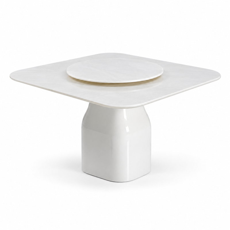 BAKA Dining Table Model 6812 Square Right 45° view