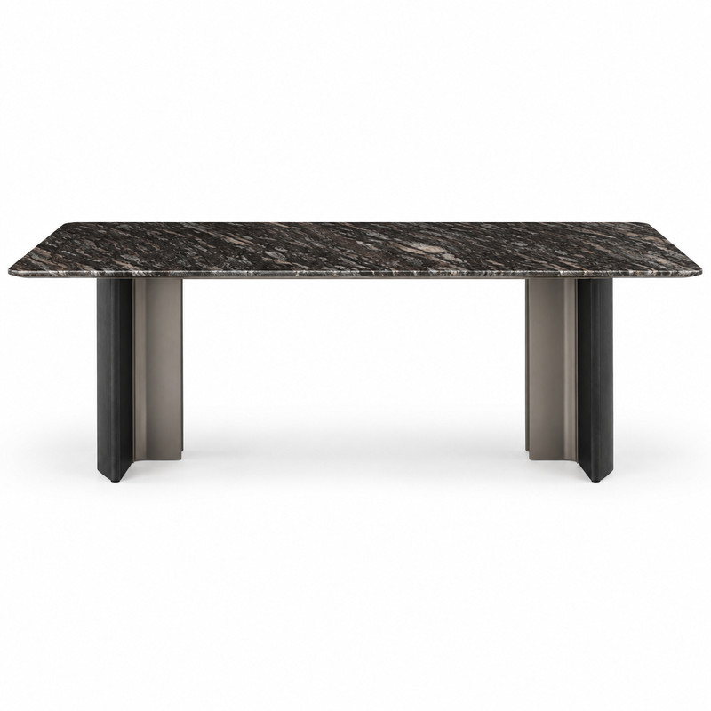 BAKA Dining Table Model 6823 Standard configuration front product view