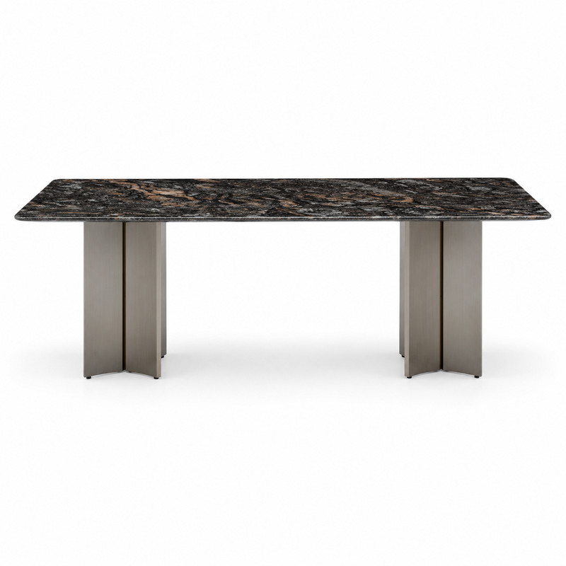 BAKA Dining Table Model 6830 Standard configuration front product view