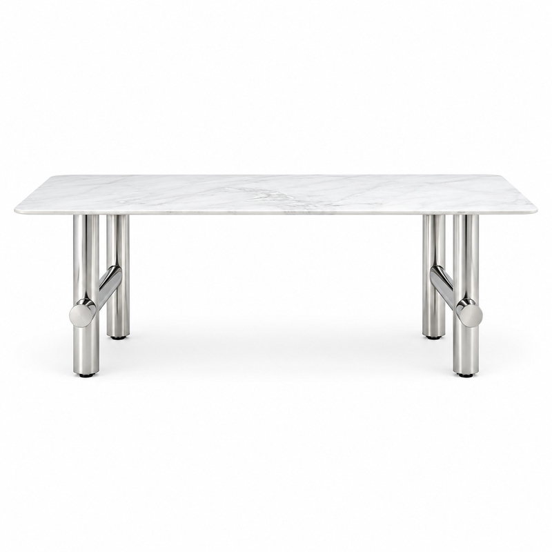 BAKA Dining Table Model 6855 Standard configuration front product view