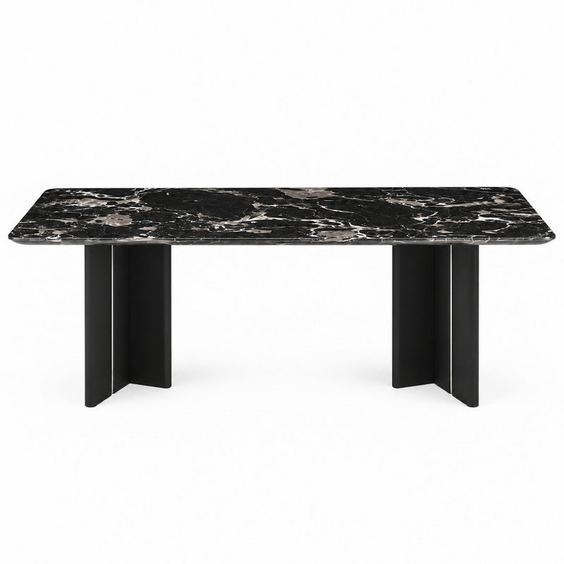 BAKA Dining Table Model 6865 Standard configuration front product view