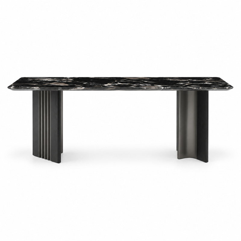 BAKA Dining Table Model 6868 Standard configuration front product view