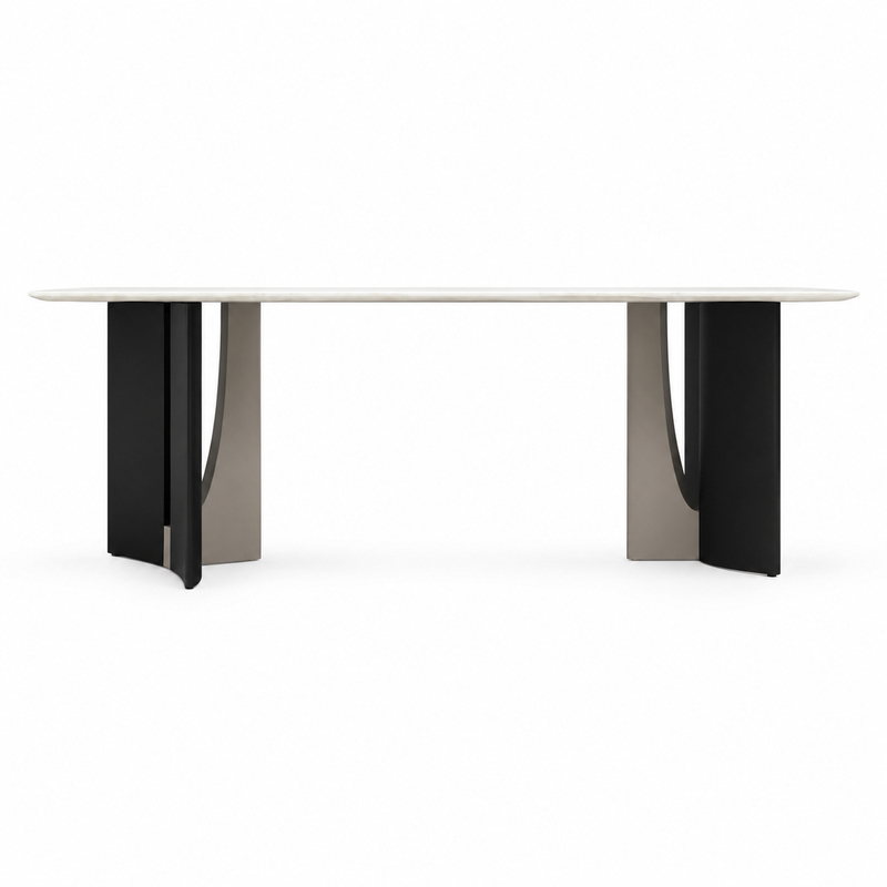 BAKA Dining Table Model 6872 Standard configuration front product view