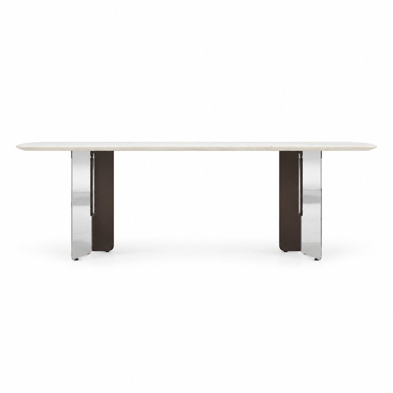 BAKA Dining Table Model 6873 Standard configuration front product view