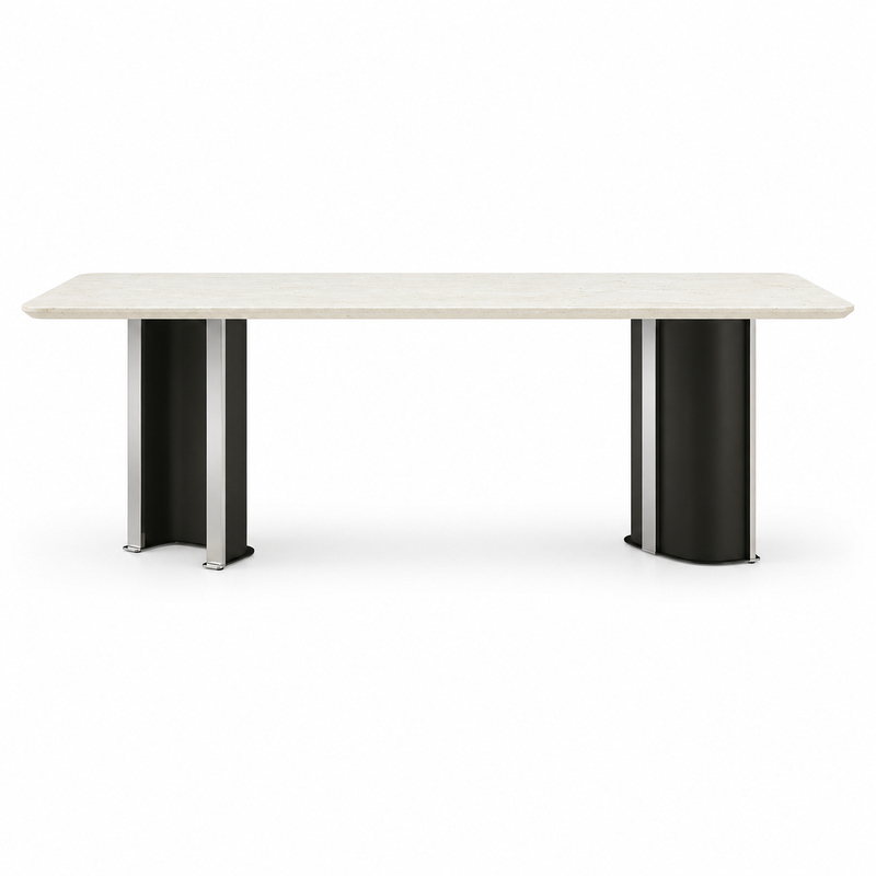 BAKA Dining Table Model 6880 Standard configuration front product view