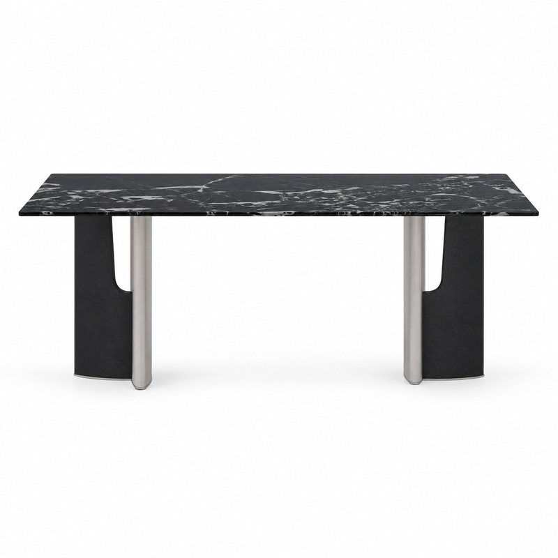 BAKA Dining Table Model 6883 Standard configuration front product view