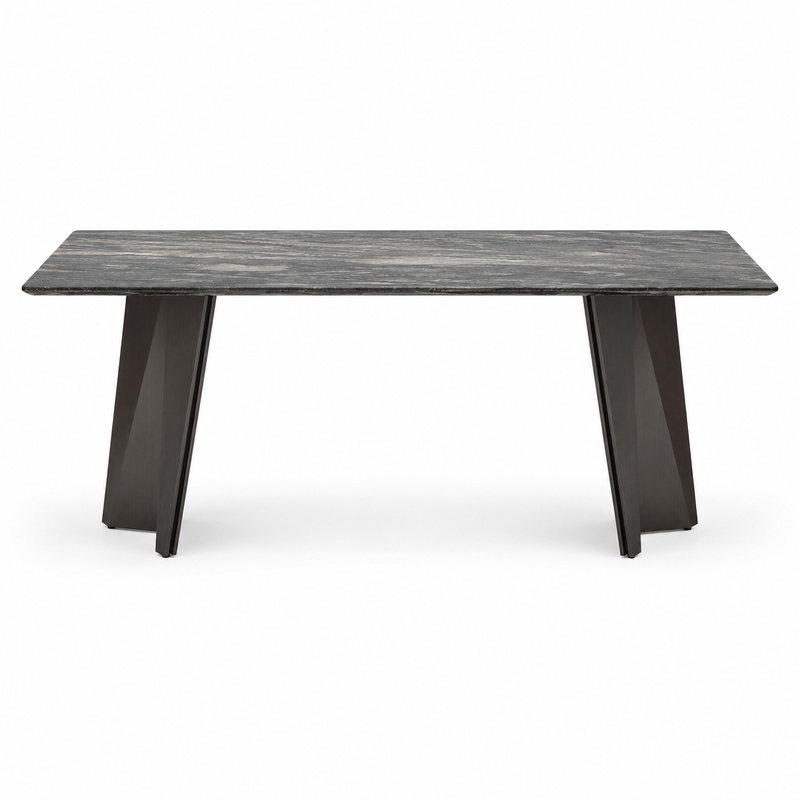 BAKA Dining Table Model 6885 Standard configuration front product view