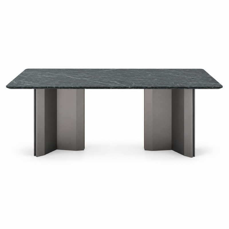 BAKA Dining Table Model 6896 Standard configuration front product view