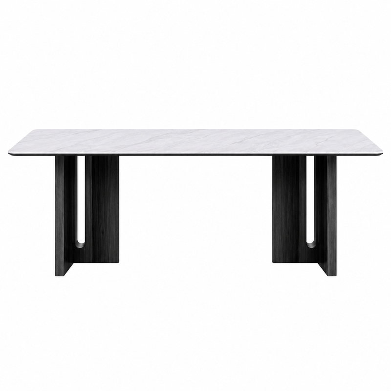 BAKA Dining Table Model A13 Standard configuration front product view