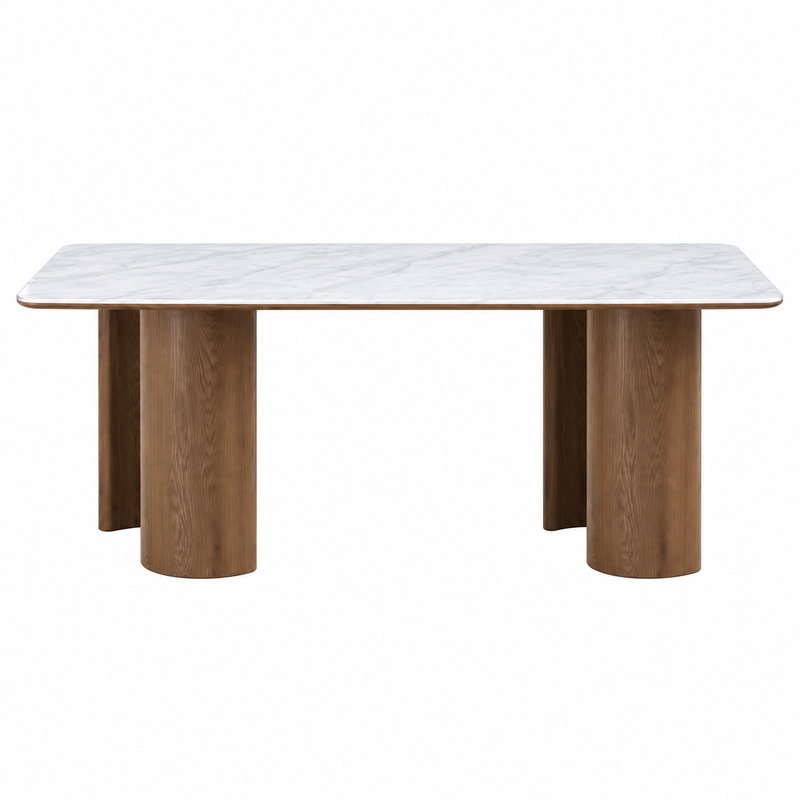BAKA Dining Table Model A21 Standard configuration front product view