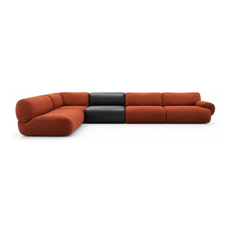 Bamboo Modular Sofa, front product view