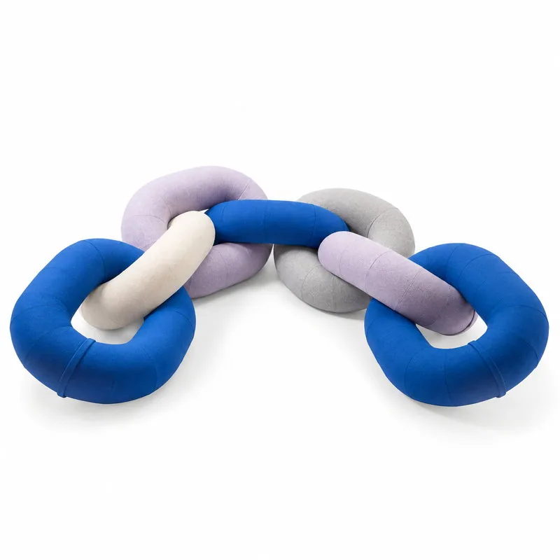 Chain-Detail Sofa, front product view