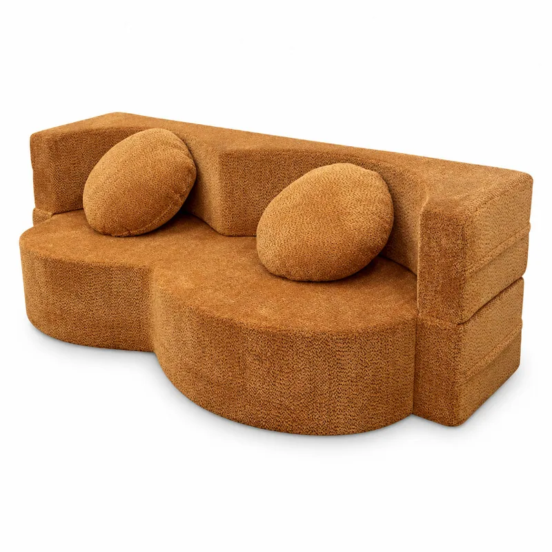 Convertible Upholstered Sofa, front product view