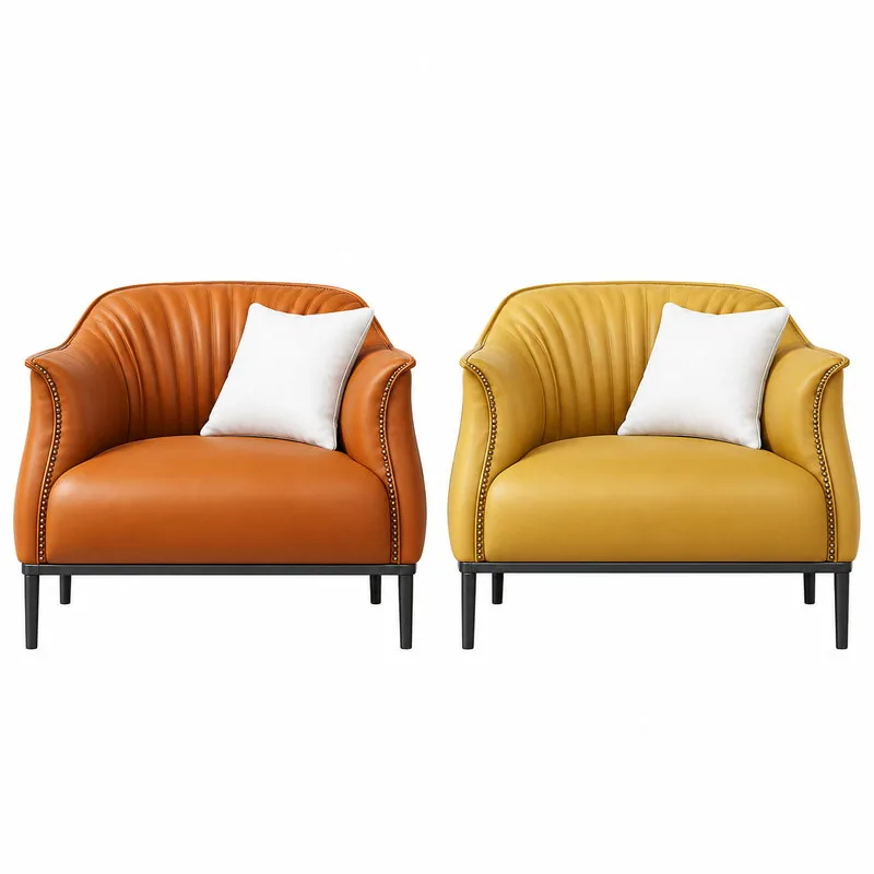 Dumpling Lounge Chair, front product view