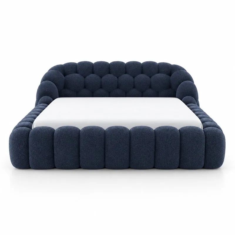 Football Upholstered Bed, front product view
