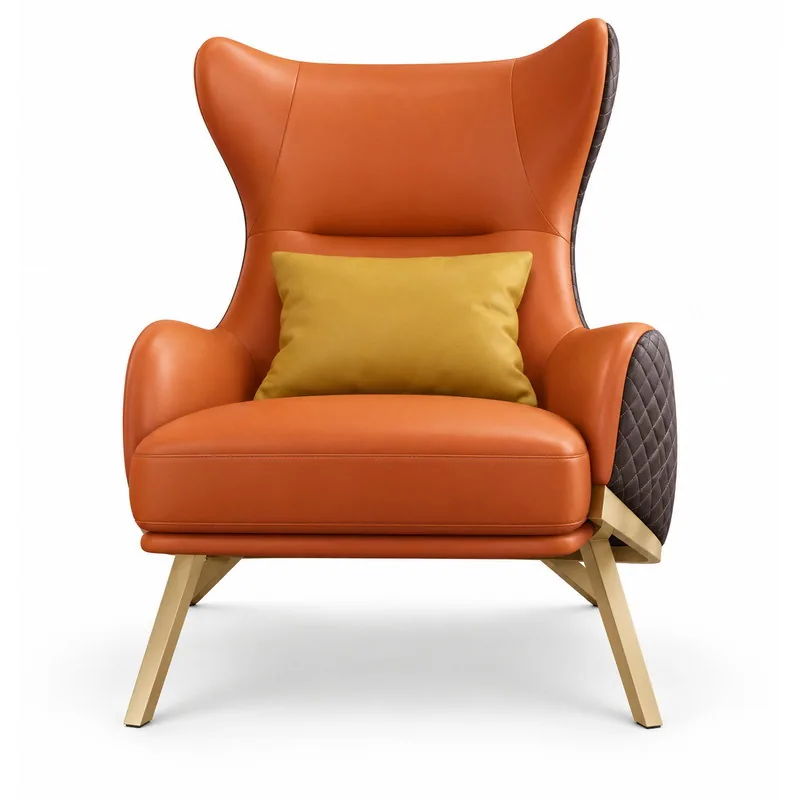 Grand Tiger Lounge Chair, front product view