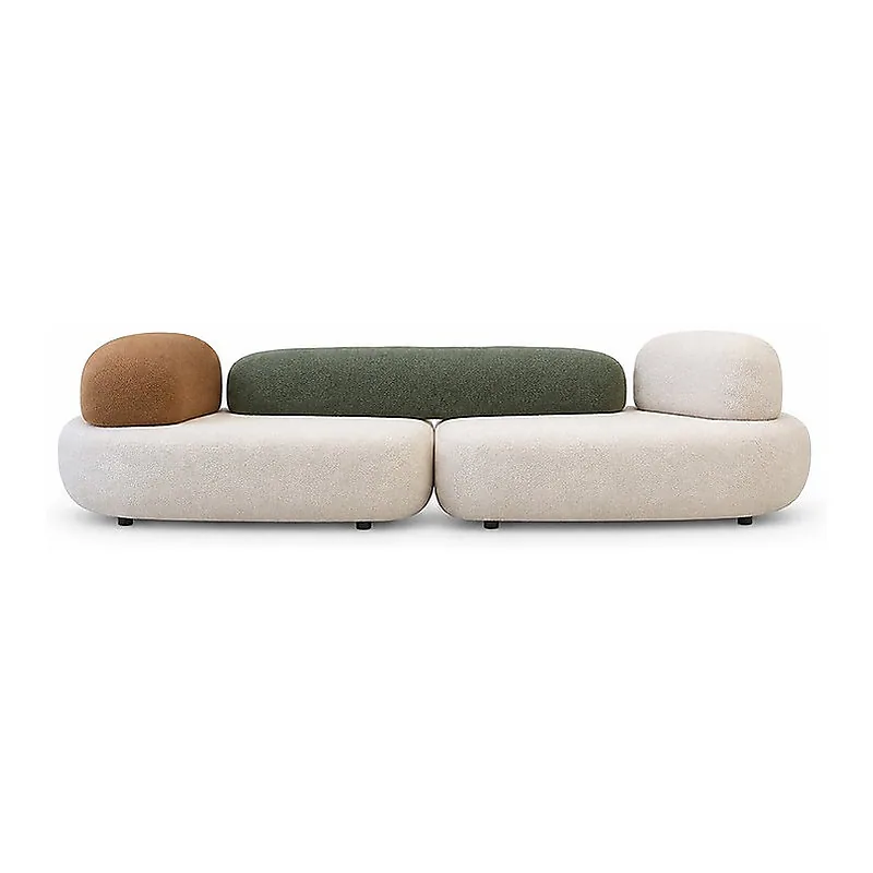 HC1800 Pebble Modular Sofa, front product view