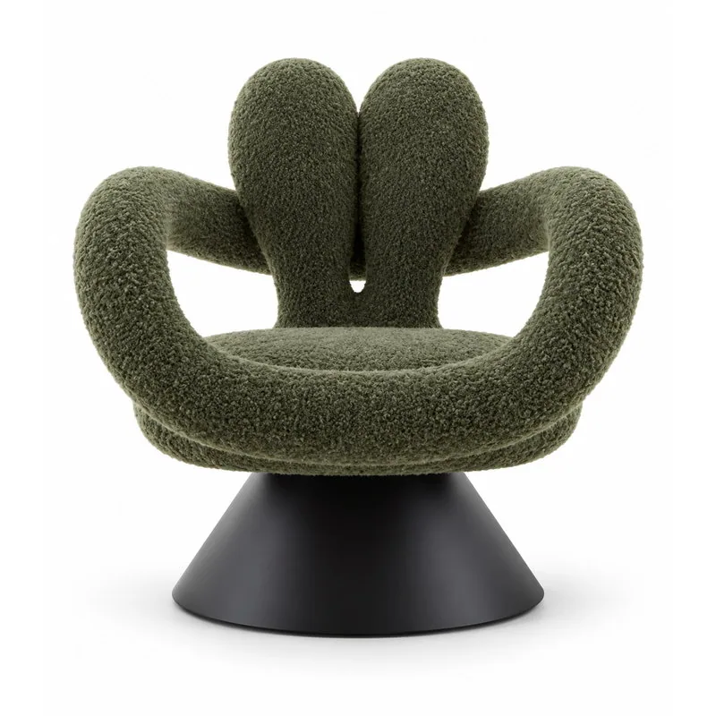 Interlocking Curve Lounge Chair, front product view