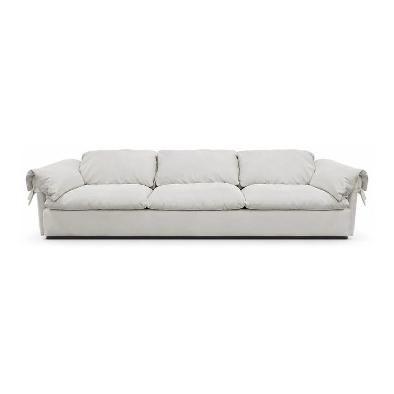Ivory Deep-Seat Sofa 200, front product view