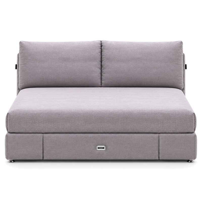 Jiani B8260 Upholstered Bed, front product view