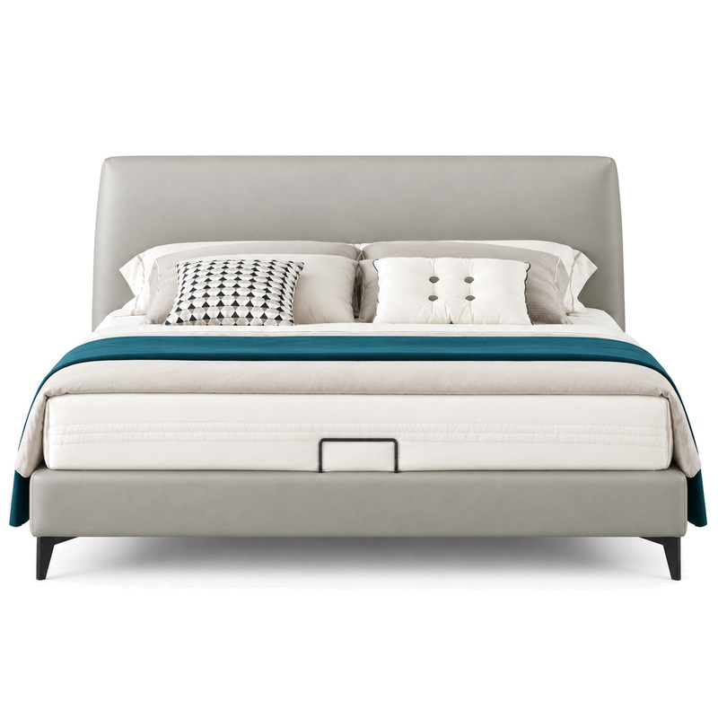 Jiani B8302-1 Upholstered Bed, front product view