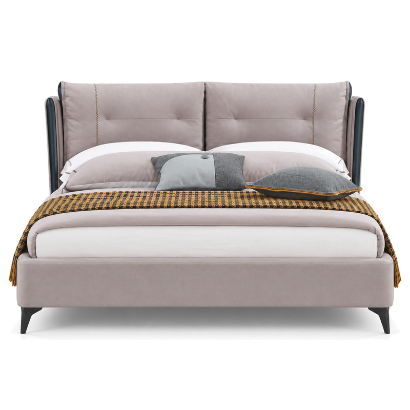 Jiani B8512-1 Upholstered Bed, front product view