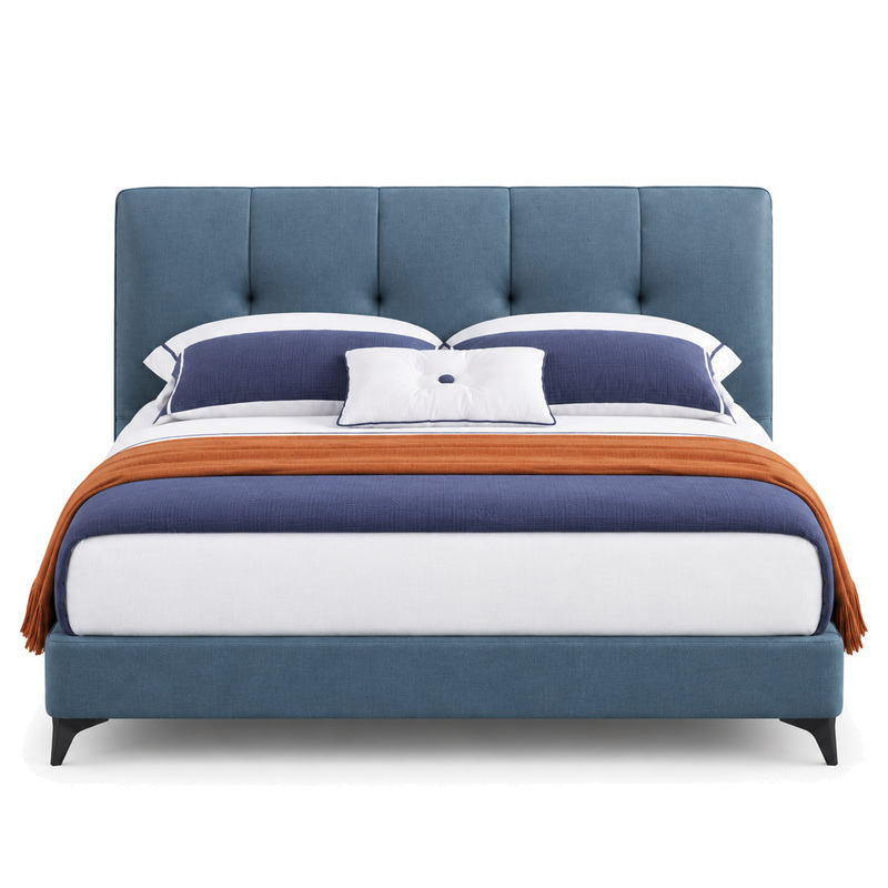 Jiani B8518-1 Upholstered Bed, front product view