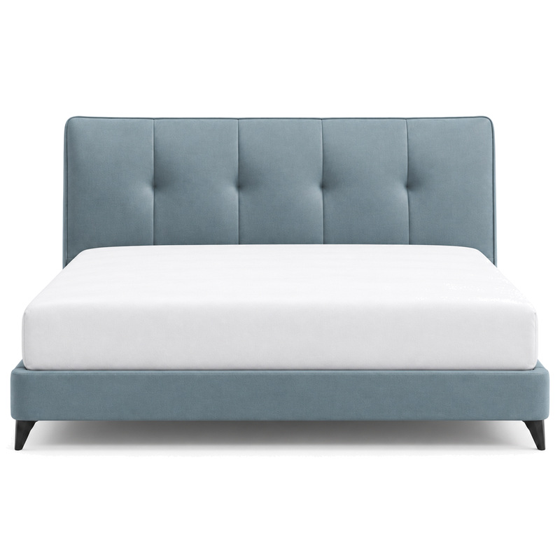 Jiani B8518 Upholstered Bed, front product view
