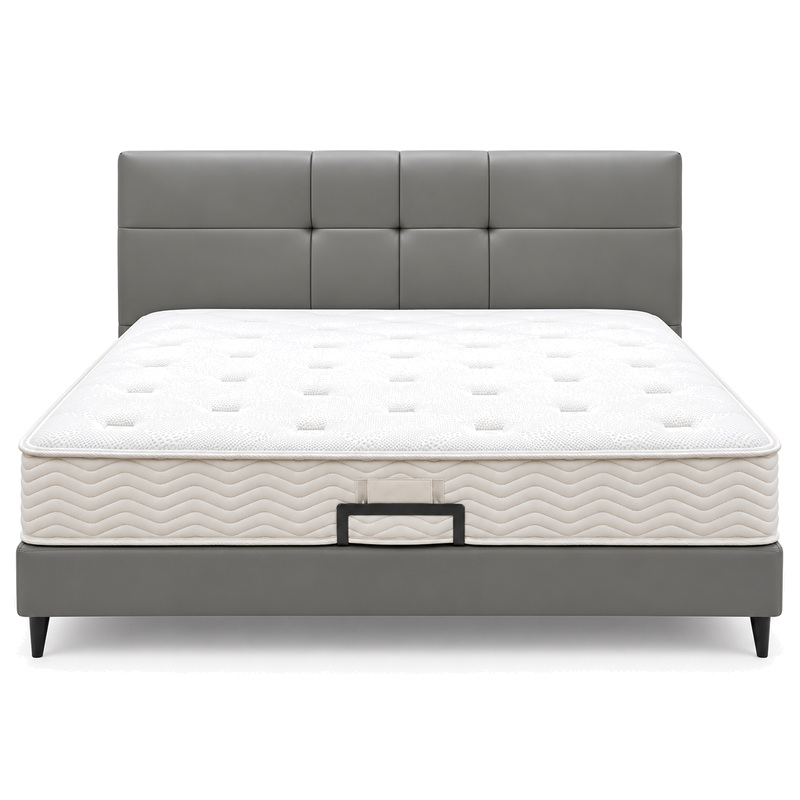 Jiani B8611-1 Upholstered Bed, front product view
