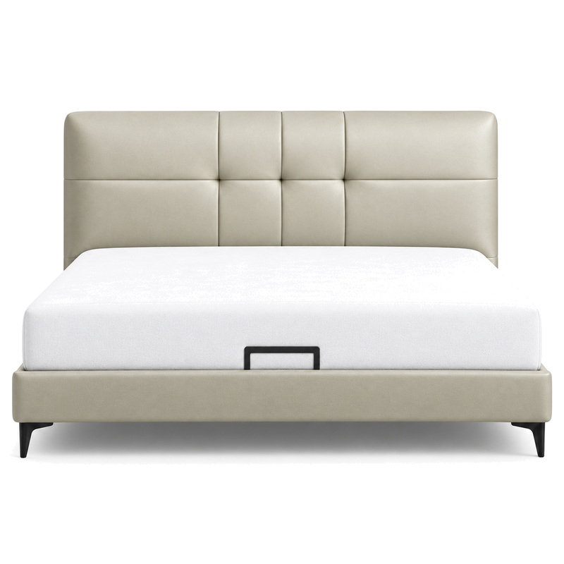 Jiani B8611 Upholstered Bed, front product view