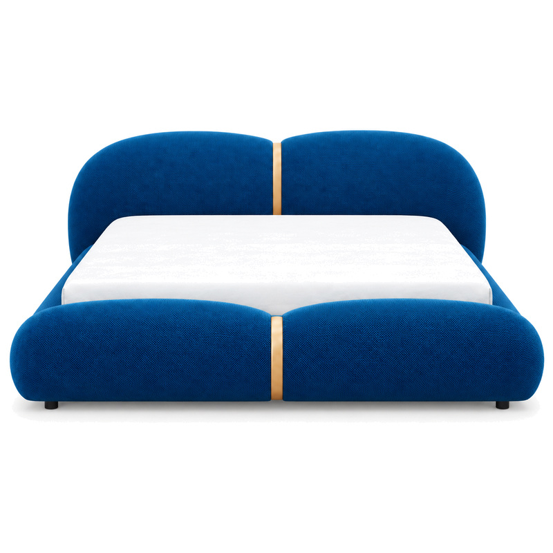 Jiani B8633 Upholstered Bed, front product view
