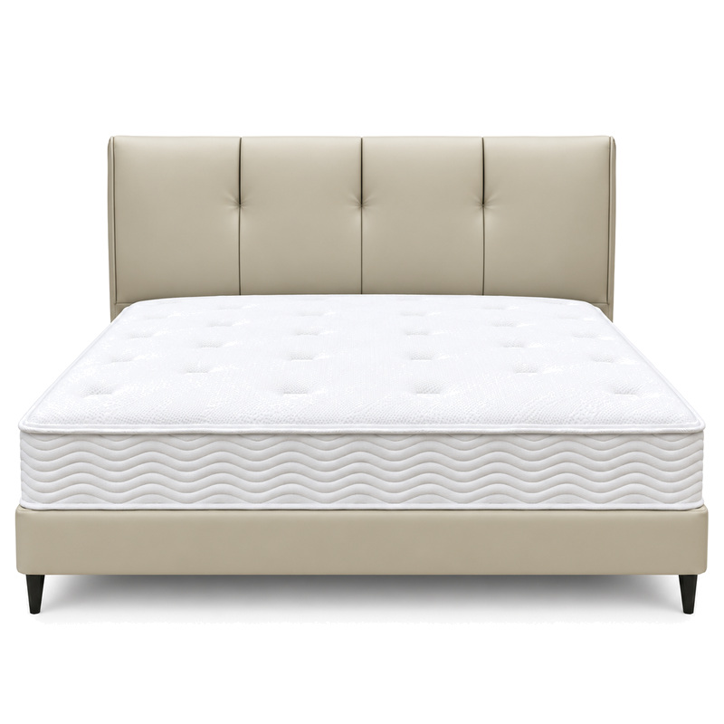 Jiani B8636-1 Upholstered Bed, front product view