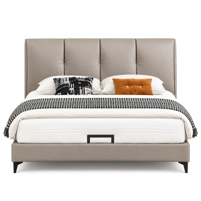 Jiani B8636 Upholstered Bed, front product view