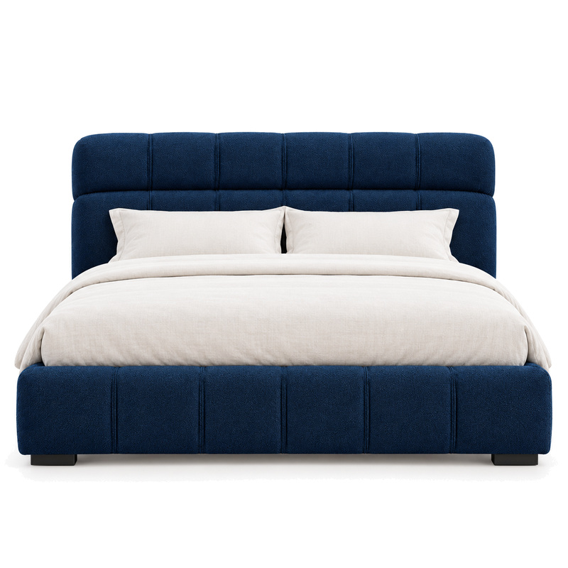 Jiani B8652 Upholstered Bed, front product view