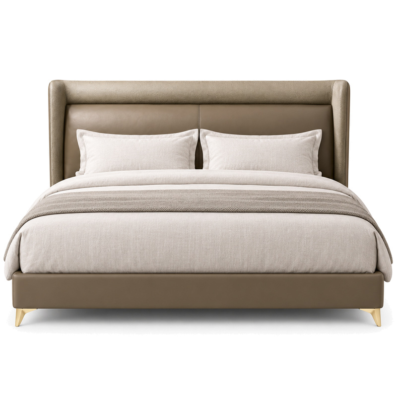 Jiani C2026 Upholstered Bed, front product view