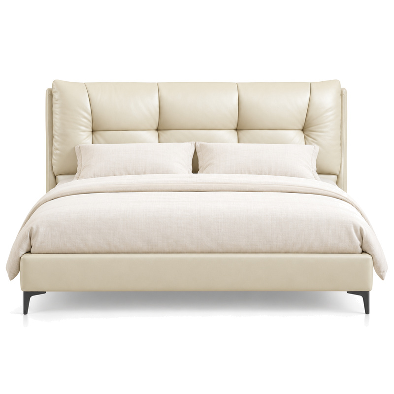 Jiani C2080 Upholstered Bed, front product view