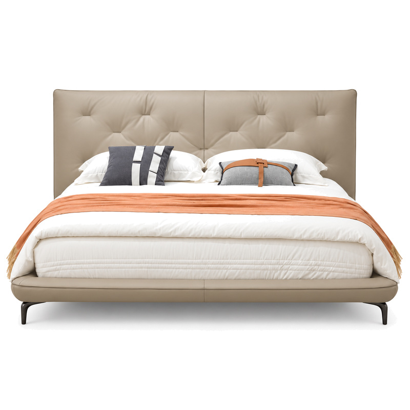Jiani G9210-1 Upholstered Bed, front product view